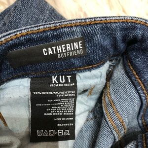 KUT from the KLOTH size 10 factory distressed summer ready rotating closet❤️❤️